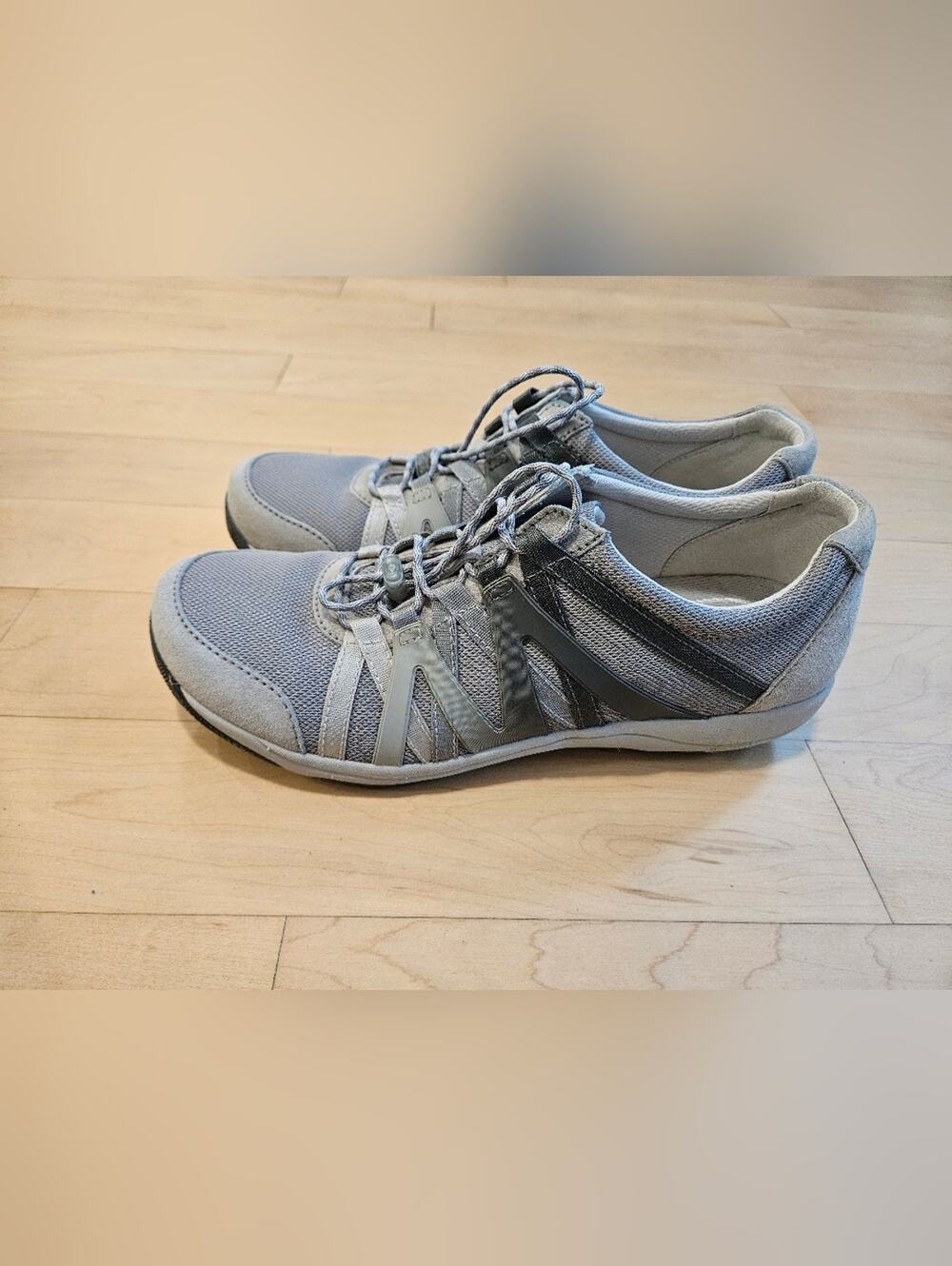 Dansko Henriette Women's Casual Shoes Grey Suede Size 42 11.5-12